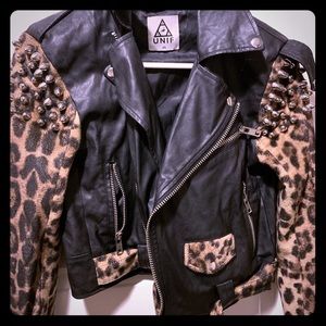 Unif leopard jacket